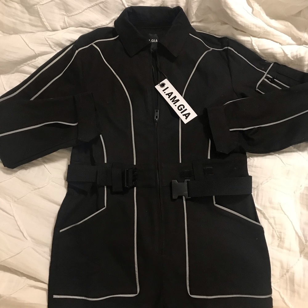 (SOLD) I.AM.GIA Trexler Playsuit (Reflective)